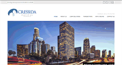 Desktop Screenshot of cressidacapital.com
